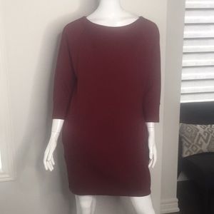 Burgundy TunicDress size M-L